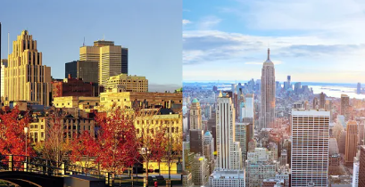 De Québec à New-York